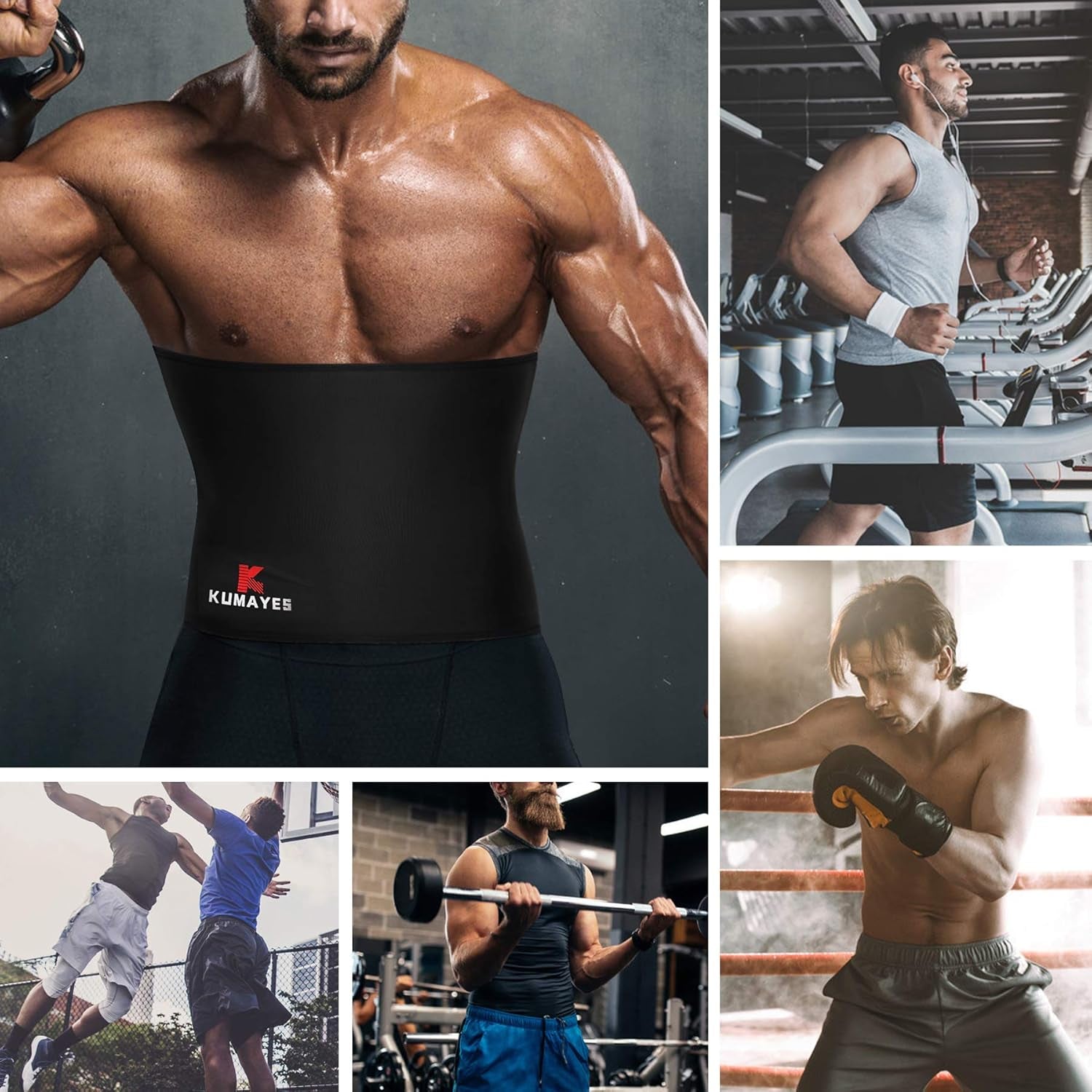 Sauna Waist Trimmer for Men 